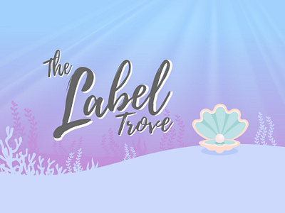 The Label Trove branding design graphic design illustration logo typography vector