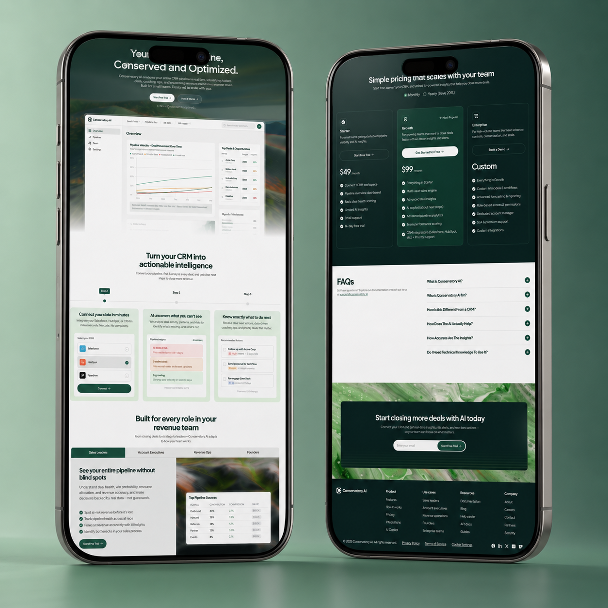 Example of Modern Website UI/UX Design