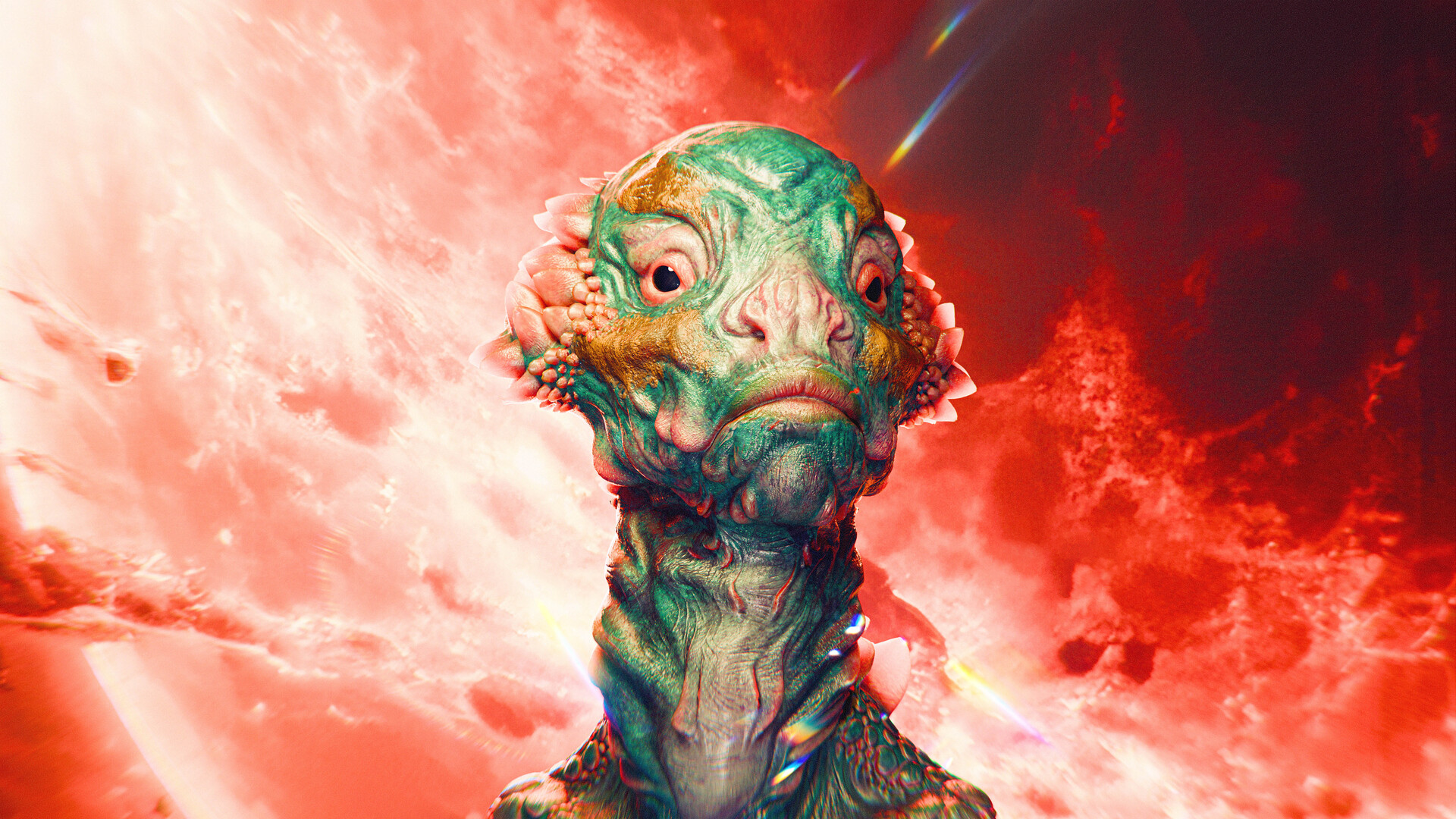 Oleena | Mythical Alien Creature 3D Sculpt