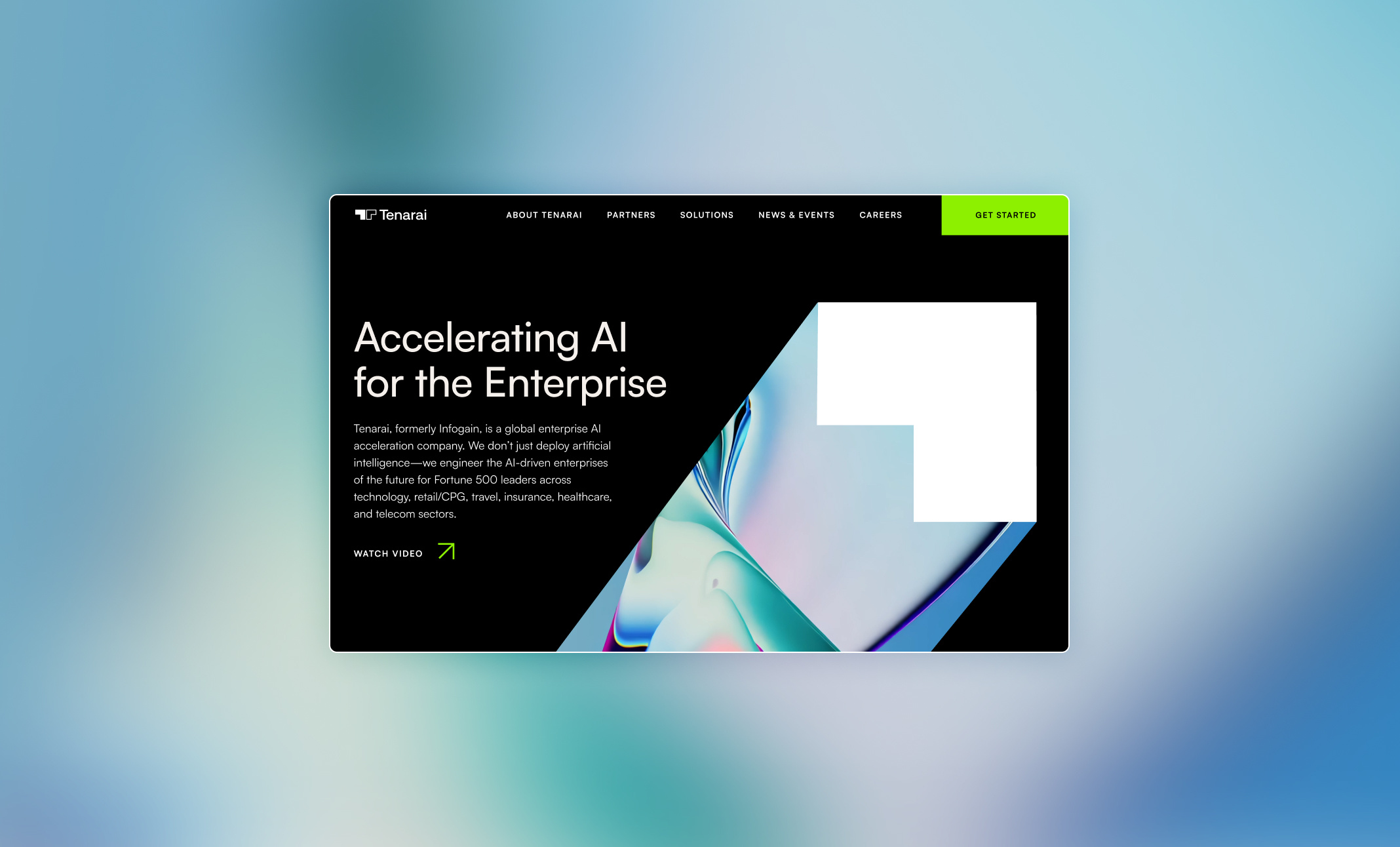 Example of Custom Framer Landing Page