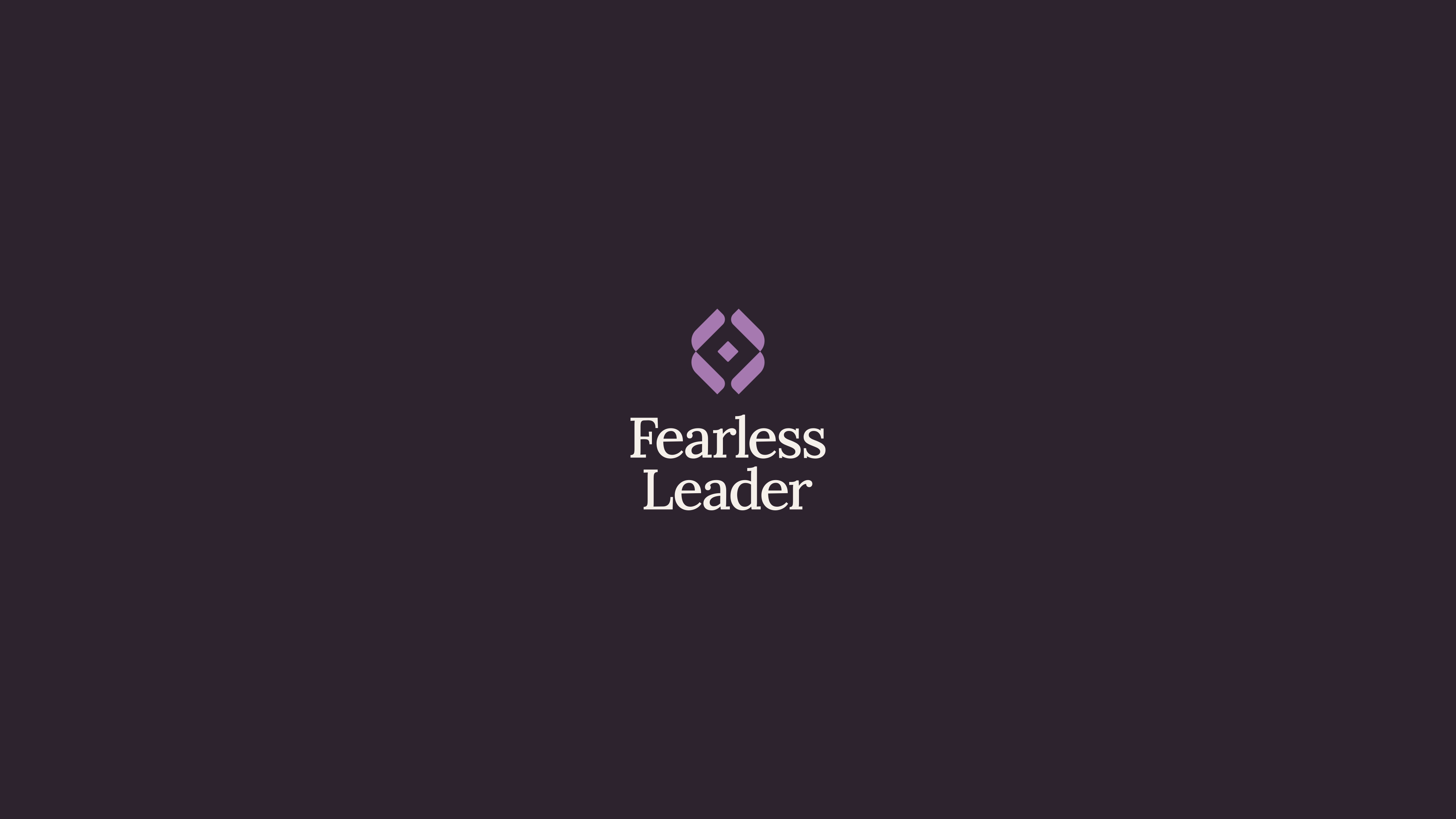Fearless Leader - Visual Identity empowerment branding feminine leadership branding letter f logo letter l logo modern logo personal growth premium brand identity purpose driven brand self worth
