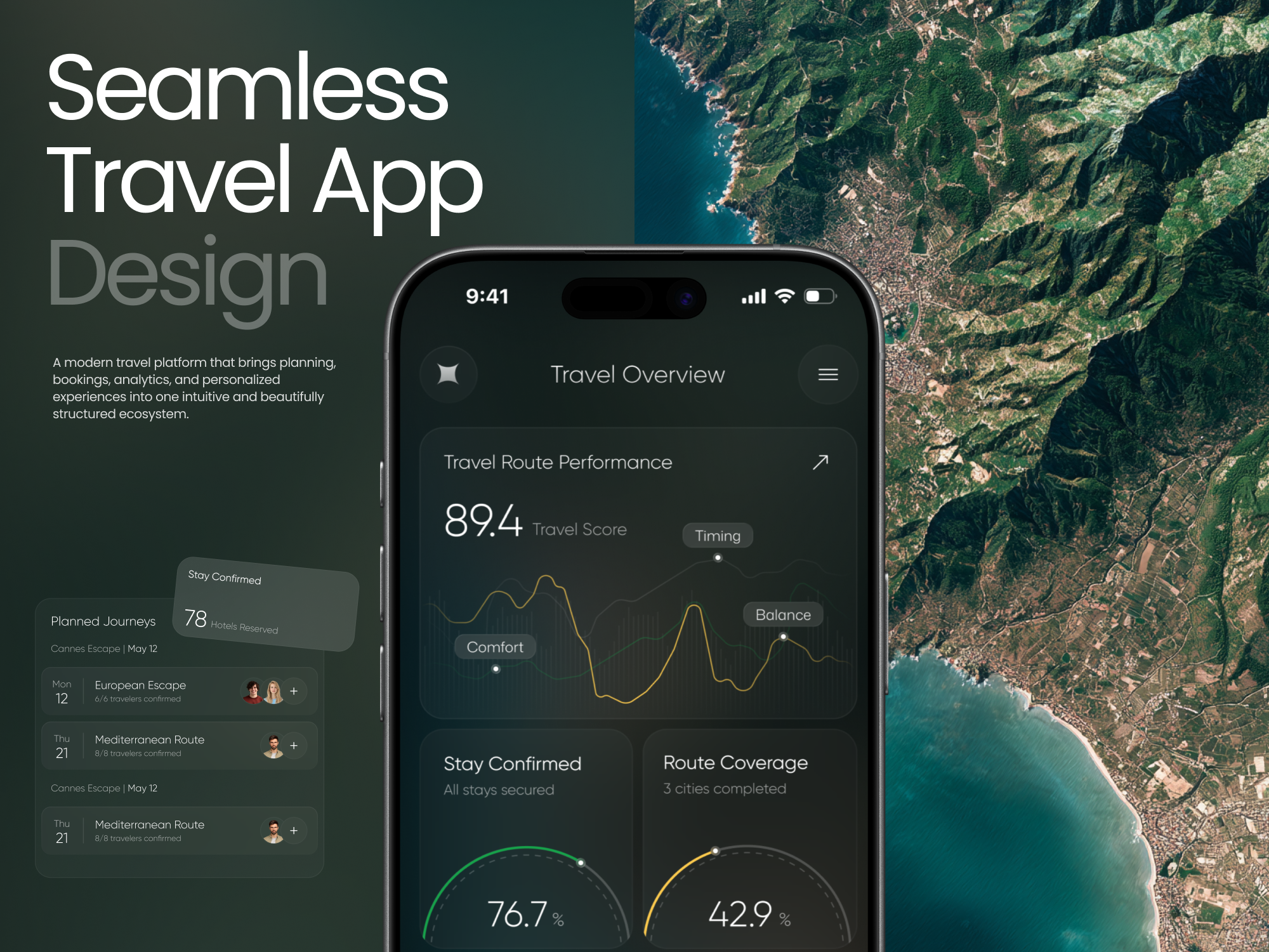 Travique | Seamless Travel App Design Showcase