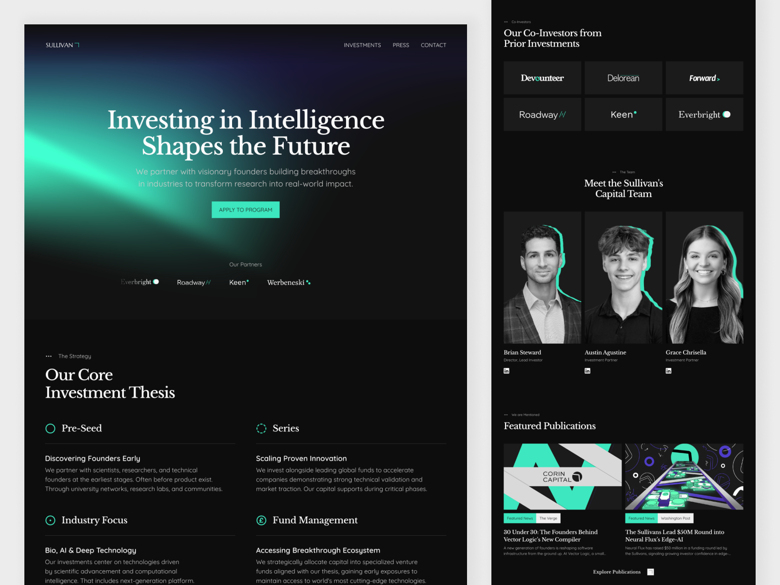 Example of Complete Website Design & Development