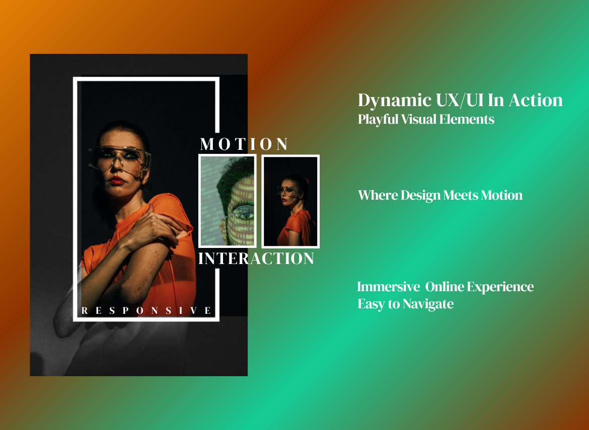 Dynamic UX/UI in Action - Fullscreen Scroll Layout