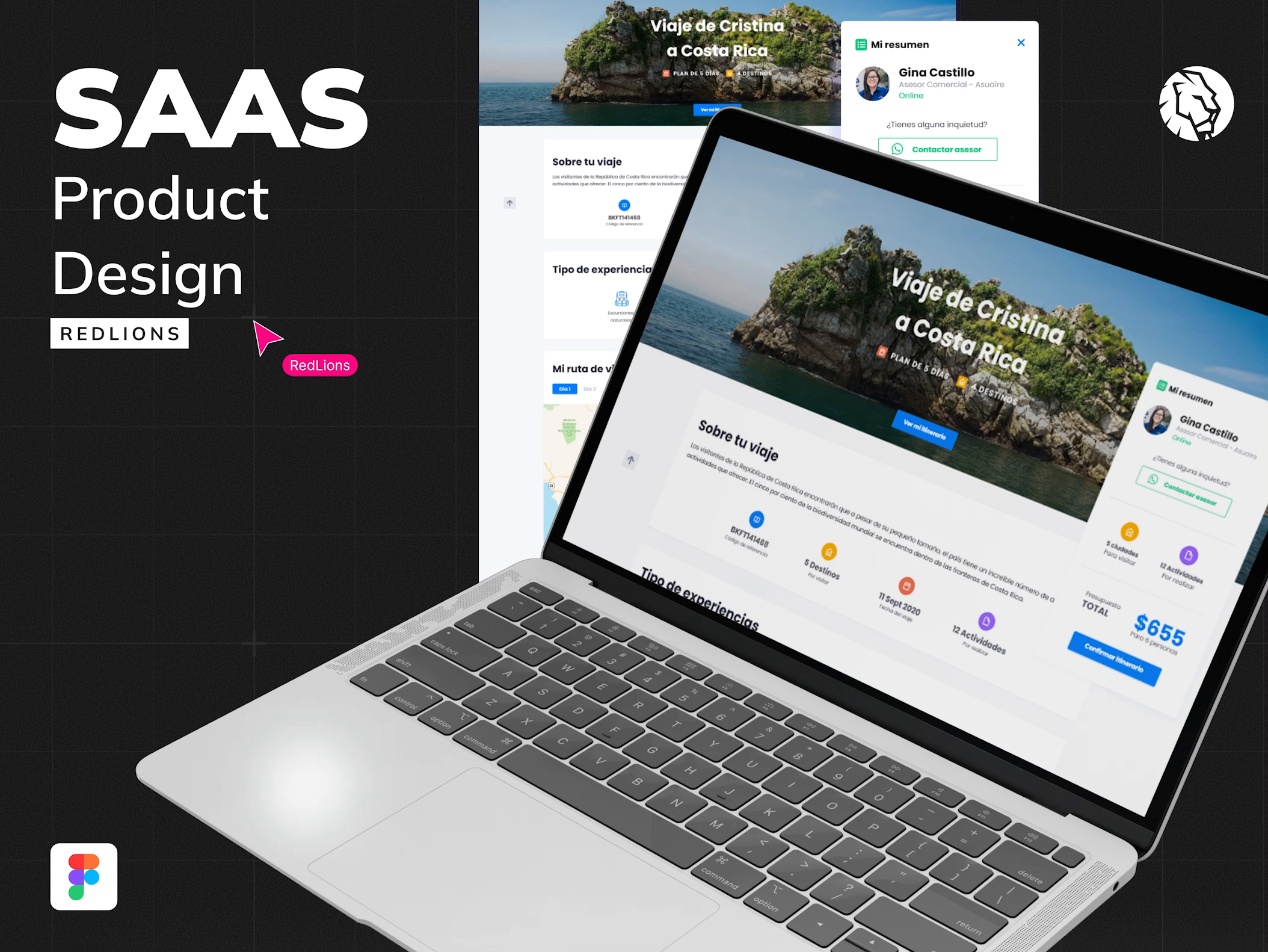 Example of End To End Saas Product UI/UX Design