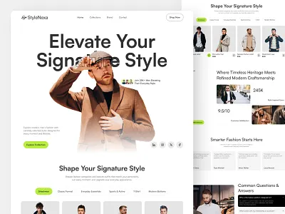 Men’s Fashion Website Design antdesk ecommerce ecommerce website efatuix fashion fashion brand website fashion ecommerce fashion website fashion website design mens fashion landing page minimal fashion website modern ecommerce online shop web design website design