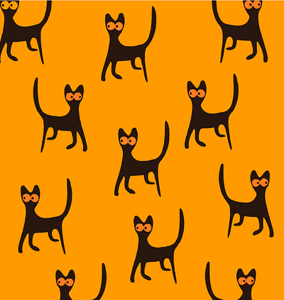 PaTTERn with soul 3d autumn barber barbershop branding cat cats design graphic design illustration logo pattern