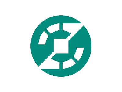 Z Gear Connectivity Logo abstract branding circular connectivity core diamond emblem gear identity logo mark mechanism minimal modern precision rotation symmetry teal technology vector