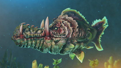 Tuskfin | Mythical Deep Sea Creature 3D Sculpt