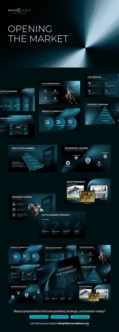 Opening the Market Presentation Design