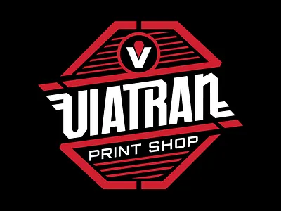 Viatran Frame apparel badge branding design graphic graphic design illustration logo patch print shop type vector