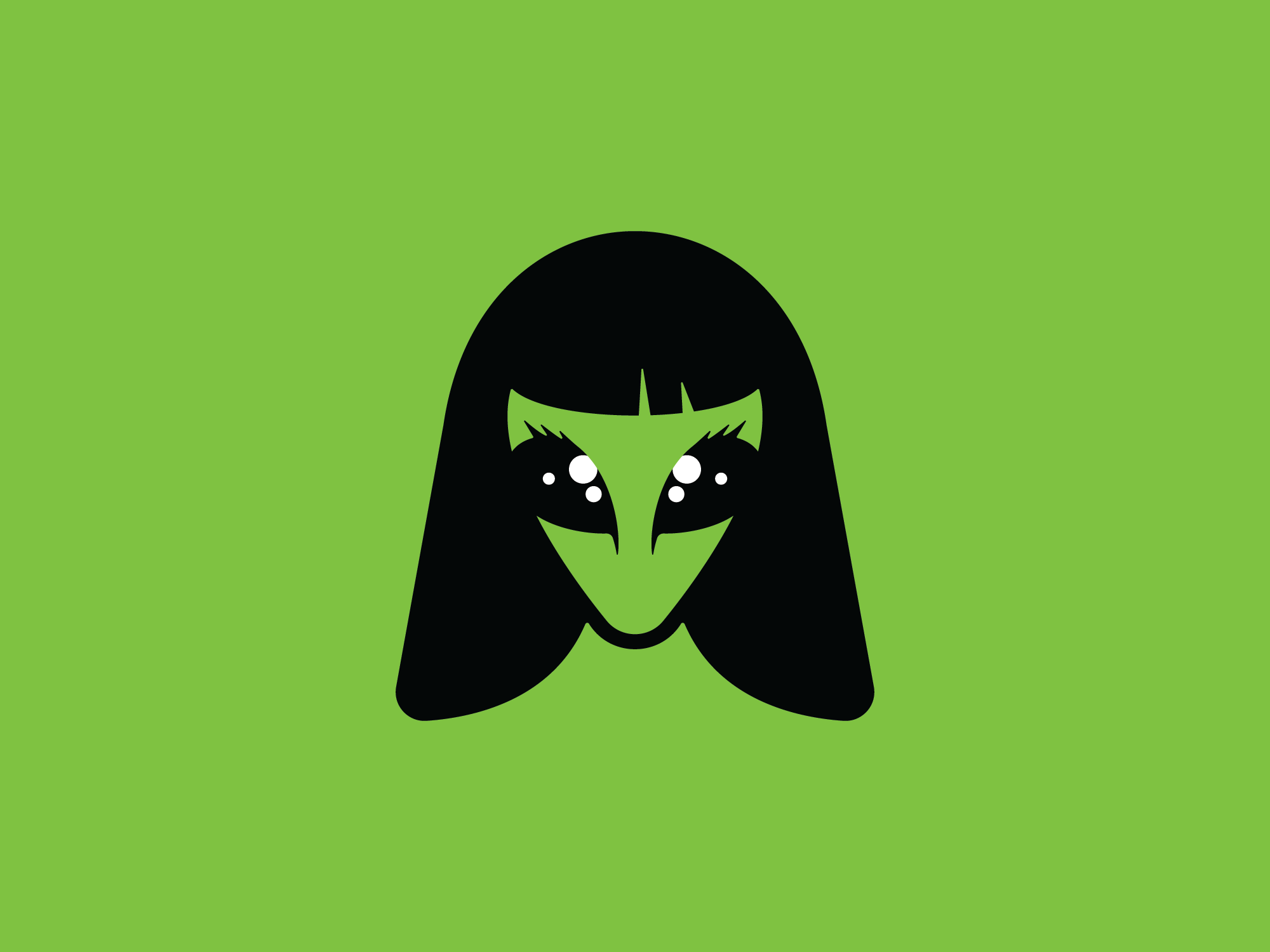 Alien Girl Or Cosmic Belle Logo