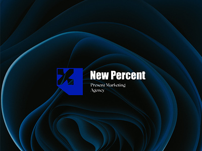 New Percent Logo Design branding business design logo logo design logo mark startup