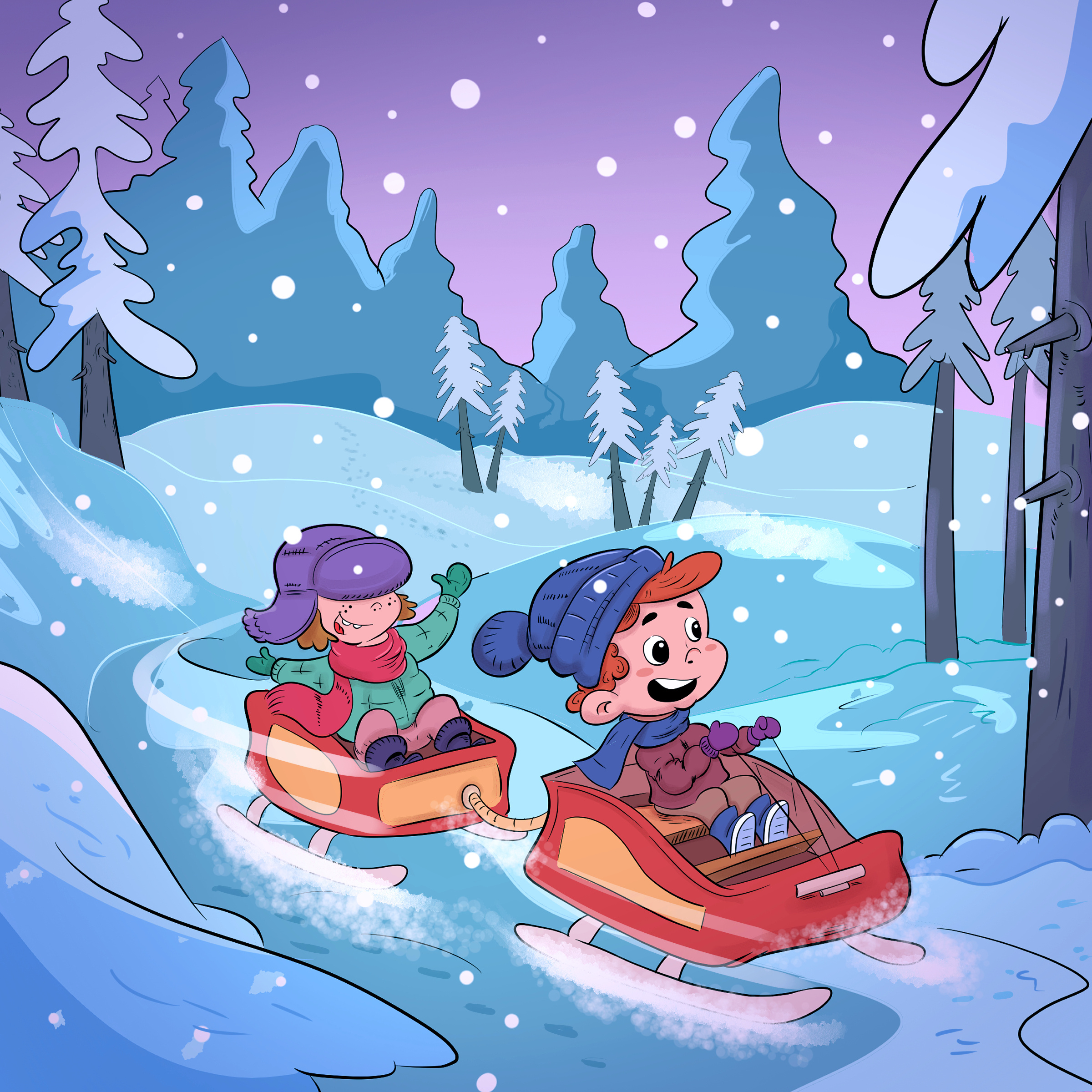 Example of Childrens Book Illustration 