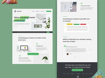 Banking website banking design figma finance money ui website