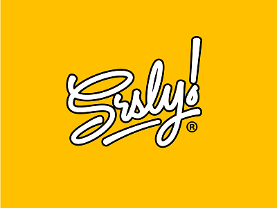 SRSLY Studio - lettering options agency brand branding graffiti lettering logo logo designer logomark logos logotype simple typography wordmark