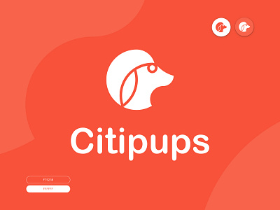 Citipups Pet logo design Template animal logo banner design brand guideline brand identity branding brochure cat logo citipups logo design design dog flyer graphic design logo pet social media banner ui