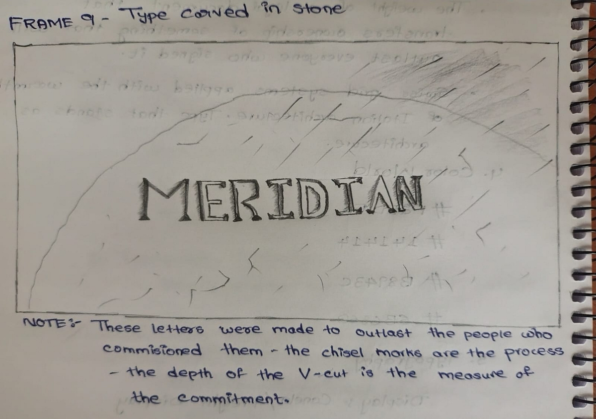 MERIDIAN — Ultra-Luxury Real Estate Typography Direction Image 10