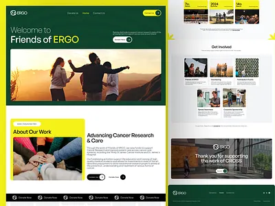 Cancer Research Website UI Design app design app ui design design figma figma framer design framer template healthcare design healthcare website ui design landing page design light theme ui ui design uiux web design website design website ui