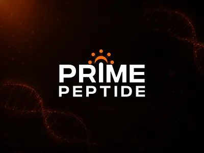 Prime Peptide — Packaging & Labeling Identity biotech branding biotech packaging box packaging brand identity clinical packaging label layout labeling system medical branding peptide branding peptide label design peptide packaging peptide vial label pharma branding pharma packaging product labeling product packaging supplement packaging vial design vial labeling vial mockup