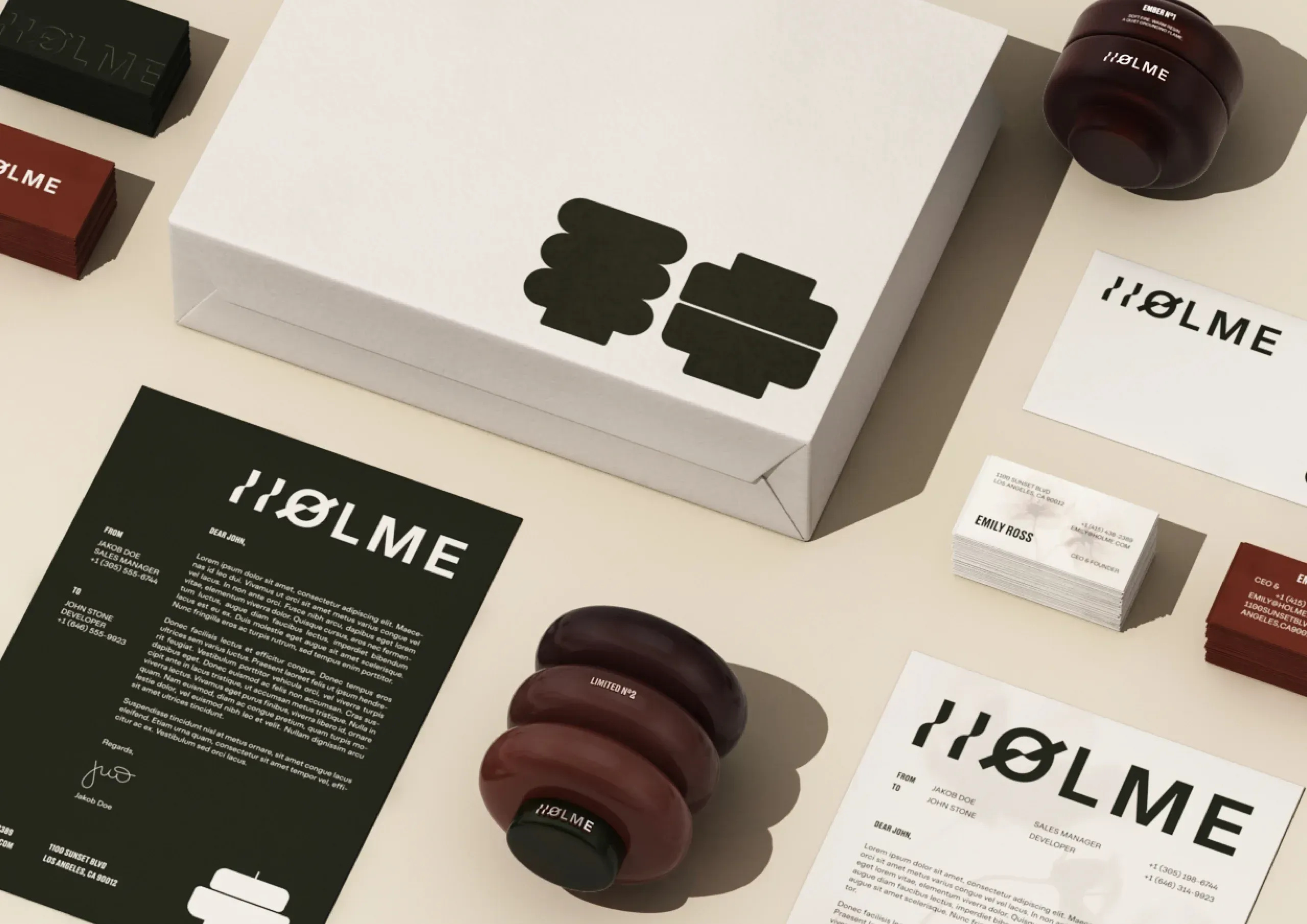 HOLME — Quiet Luxury Branding