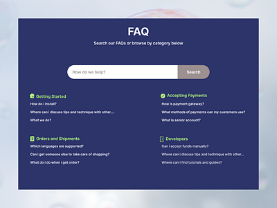 FAQ #Dailyui#Day92 dailyuiday92 graphic design ui