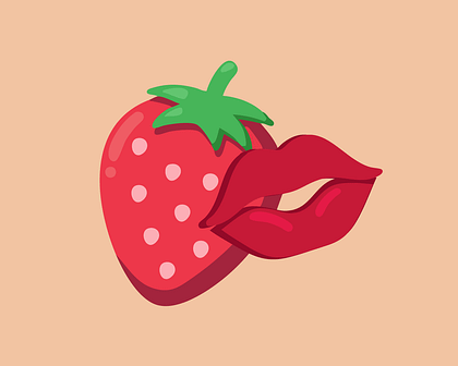 Vector Art - Strawberries
