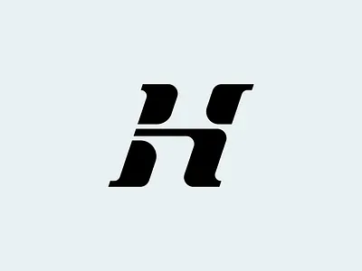H letter, monogram logo - For Sale brand identity branding geometric h logo h h letter logo h logo h monogram logo icon letter h logo design logo h minimalist logo symbol typography h logo