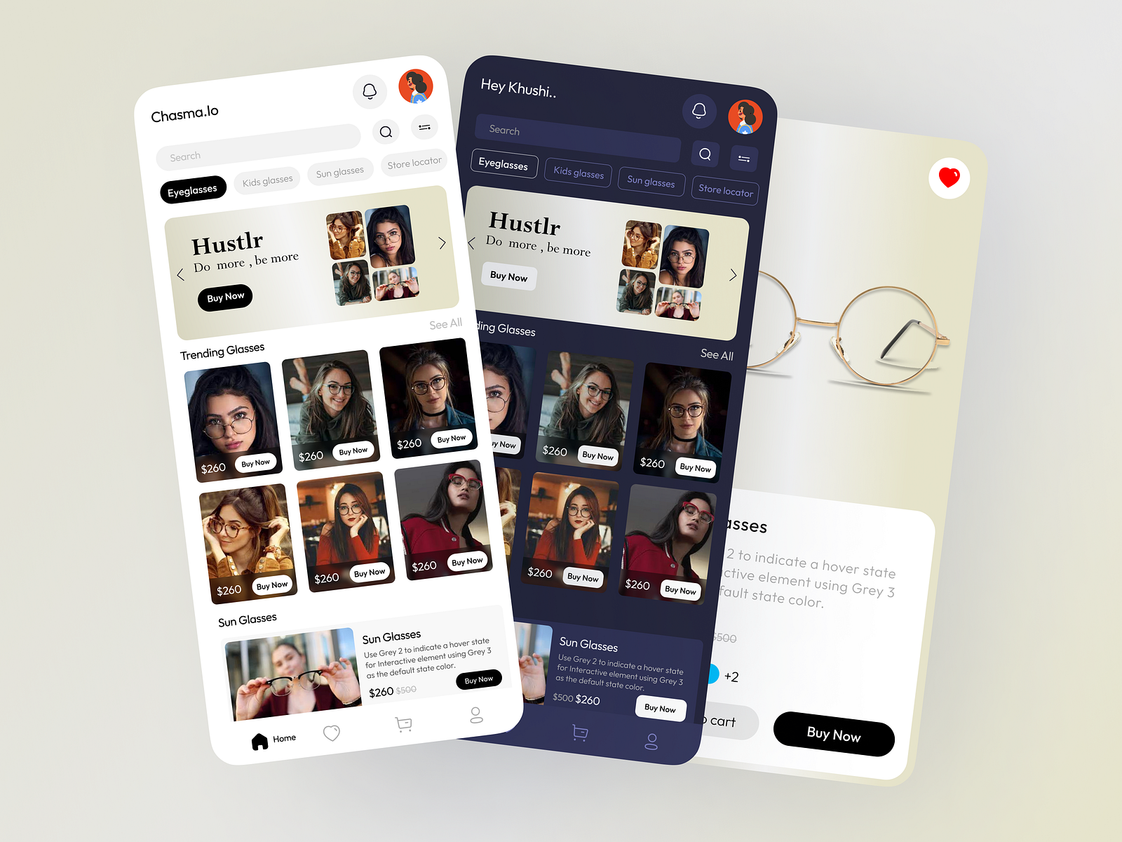 "Introducing Lenskart's Redesigned Mobile UI Shop in Style!" by Vivek