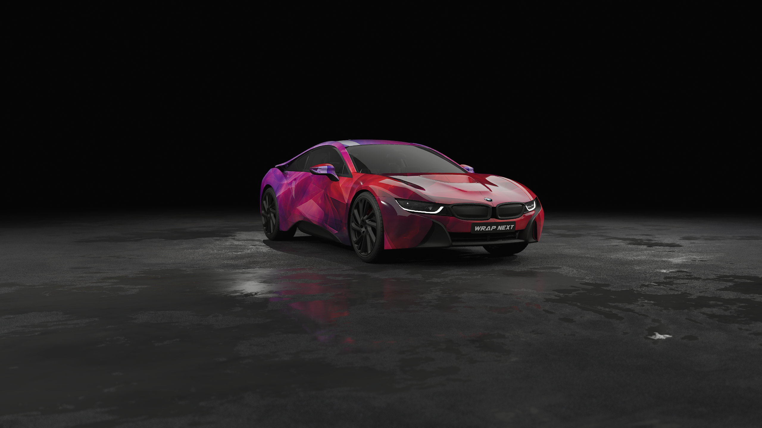 BMW i8 Car Wrap Design | Vehicle Wrap Design adobe illustrator bmw bmw i8 branding car branding car wrap design fleet branding graphic design racing car wrap signage sports car van branding van wrap vehicle branding vehicle wrap vinyl wrap wrap design wrapping