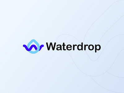 Modern Letter W, Waterdrop & Wave Logo Concept. a b c d e f g h i j k l m n best logo branding digital logo drop logo ecommerce identity letter mark letter w logo logo logo designer logotype modern logo o p q r s t u v w x y z populalr logo sea logo unique logo water logo waterdrop logo wave logo