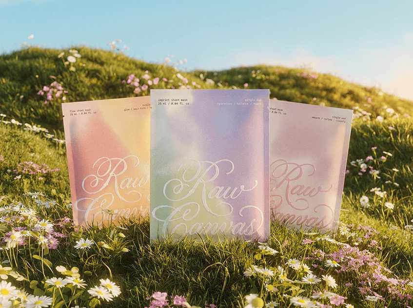 RAW CANVAS — Brand Identity & Packaging
