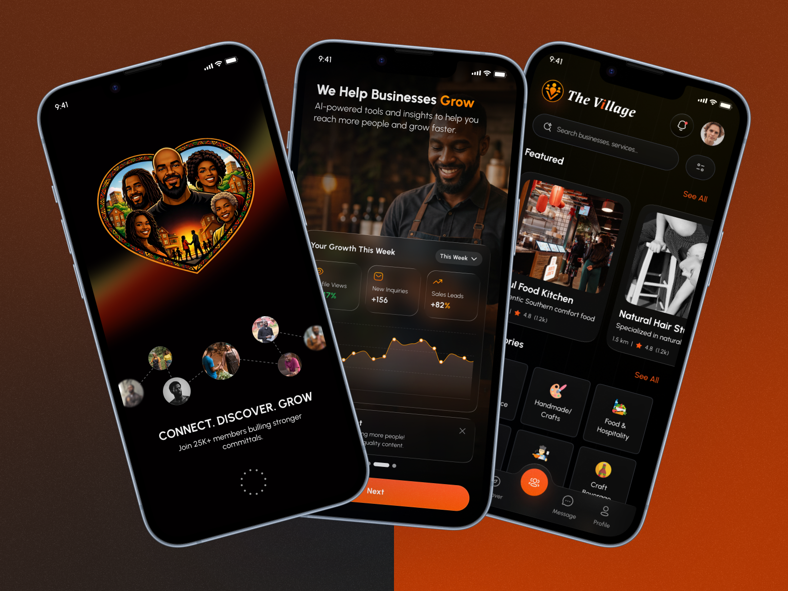 AI-Powered Local Business Platform appdesign appui communityapp creativedesign darkui designinspiration digitaldesign dribbble figma interfacedesign marketplaceapp mobileapp mobiledesign modernui productdesign startupapp uidesign uiux userexperience uxdesign