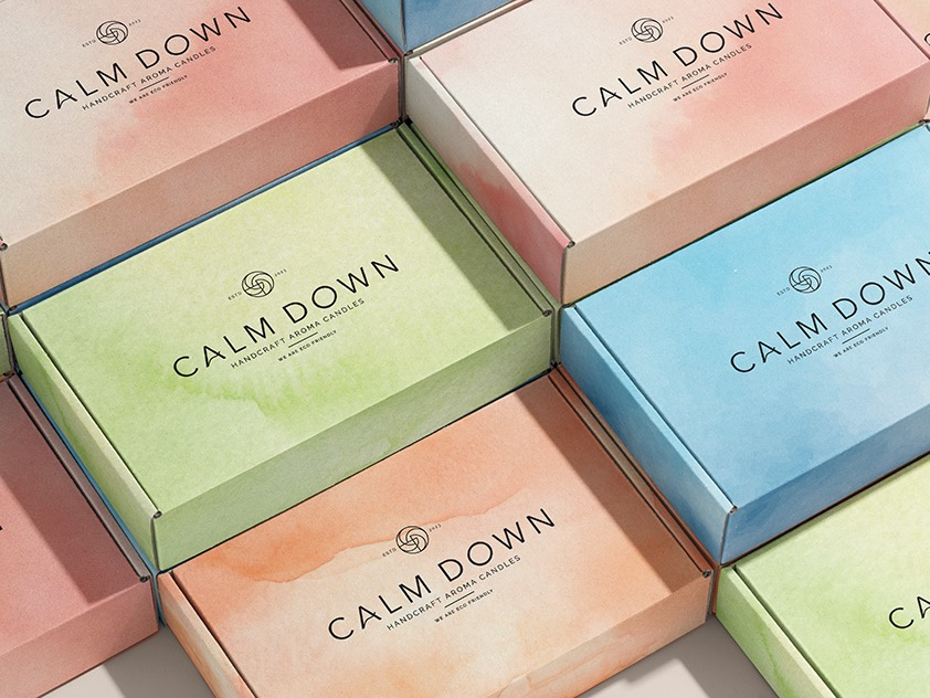 CALM DOWN — Brand Identity & Packaging