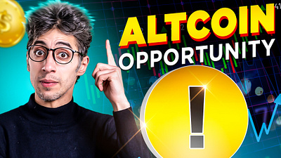 Altcoin Crypto Thumbnail altcoin crypto attractive thumbnail banner channel art crypto thumbnail eye catching social media thumbnail youtube thumbnail