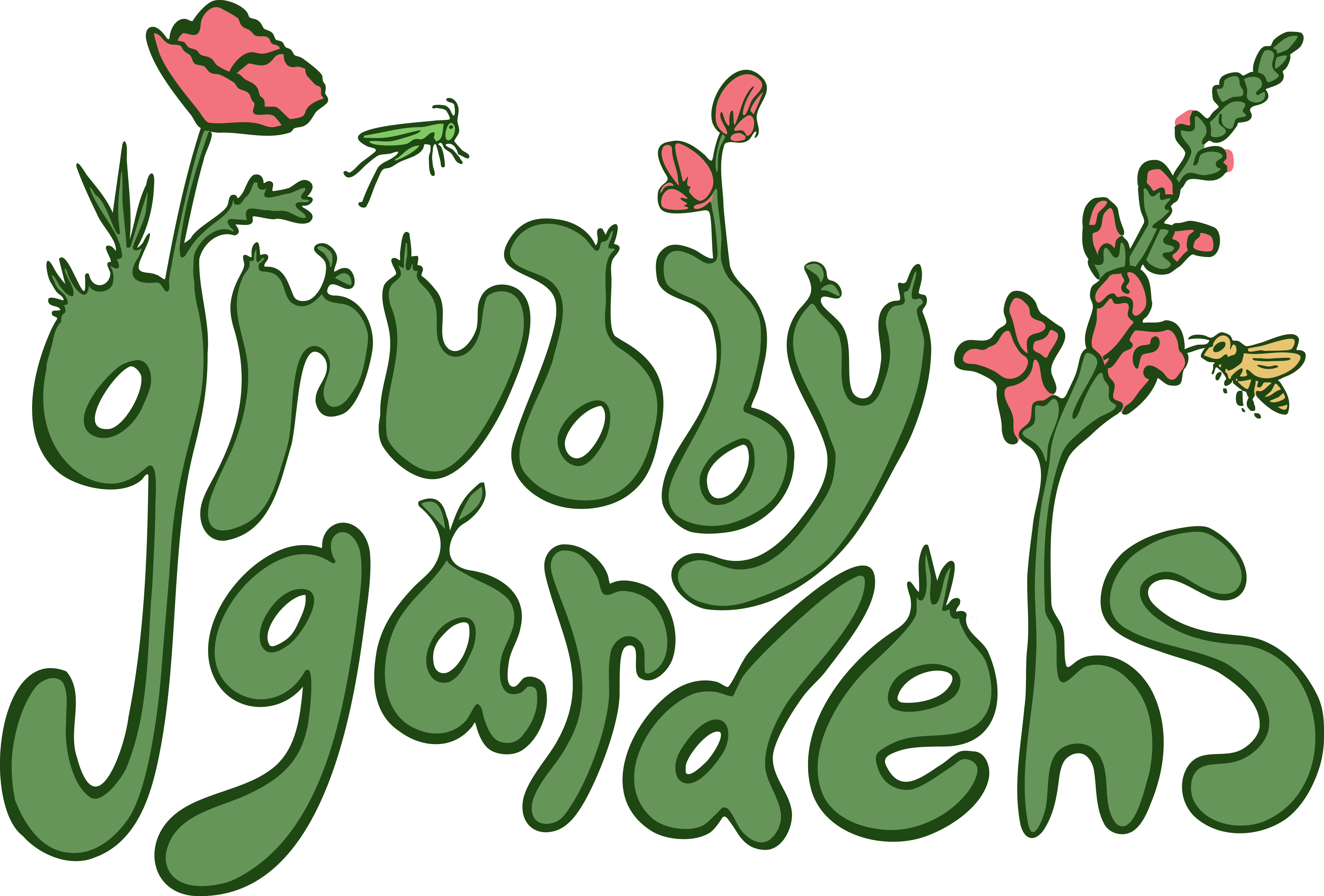 Example of Hand Illustrated Logo With Style Guide