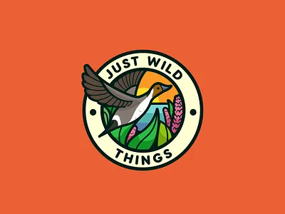 Just Wild Things animal animal design badge design bird logo branding colorful logo conservation logo cute logo duck logo icon identity illustration logo mascot logo nature logo northern pintail outdoor branding waterfowl wetlands wildlife
