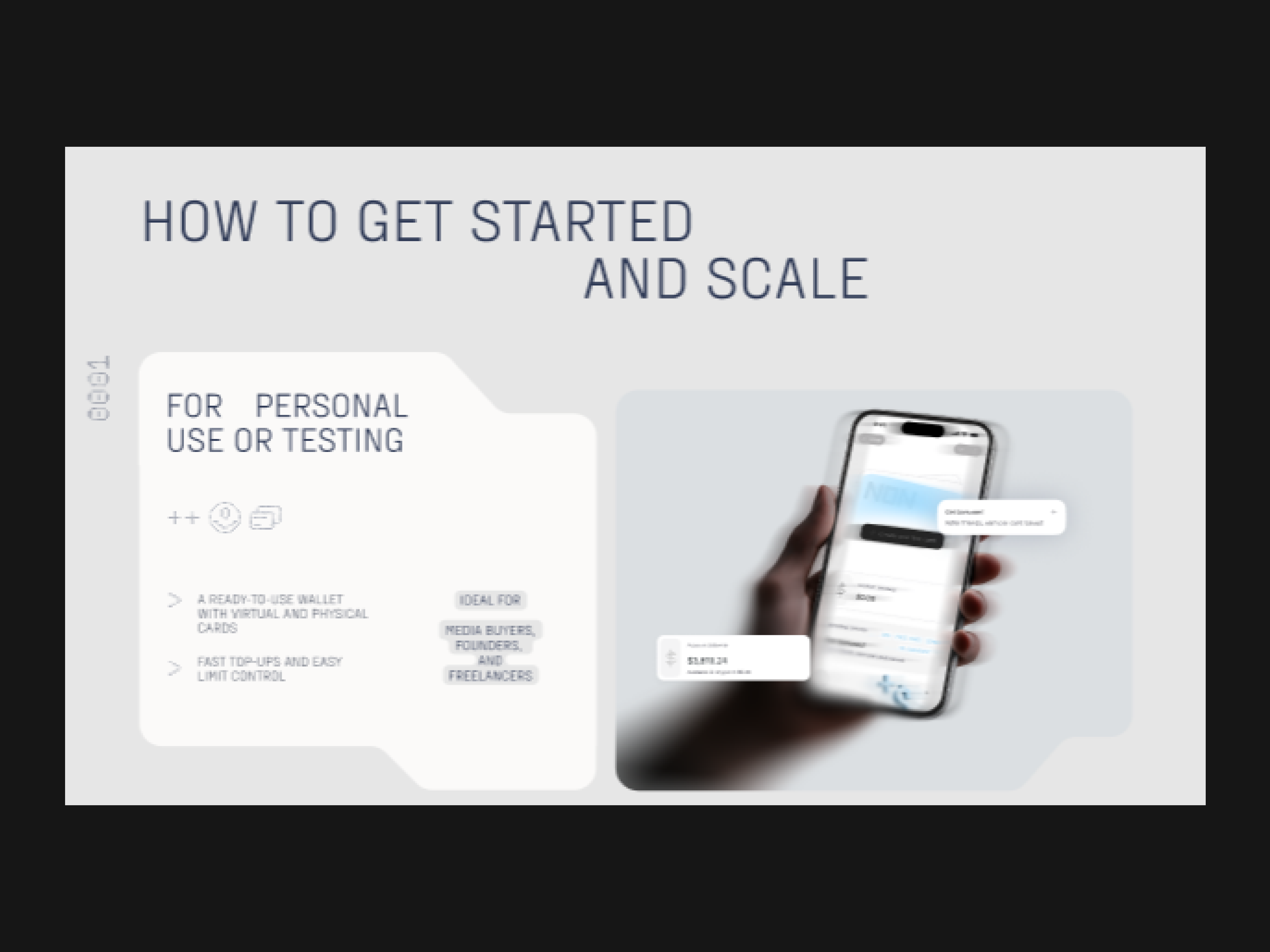 NONAME CARD Website animation art direction branding design development fintech graphic design landing page logo motion graphics startup ui ux website