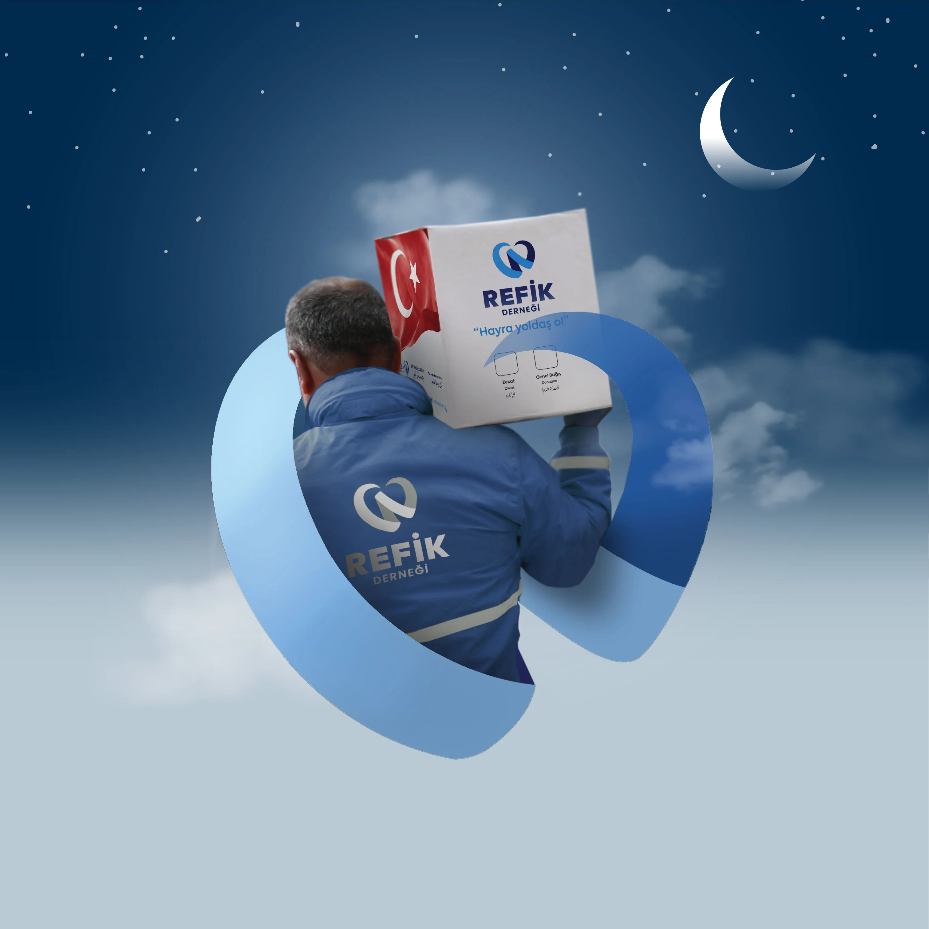 Refik Derneği — Branding & Identity Design 💙 branding brandstrategy charity corporateidentity designinspiration designsystem graphicdesign grid humanitarian identitydesign logodesign logomark mediacraft minimal modernlogo nonprofit socialimpact uiux visualidentity webdesign