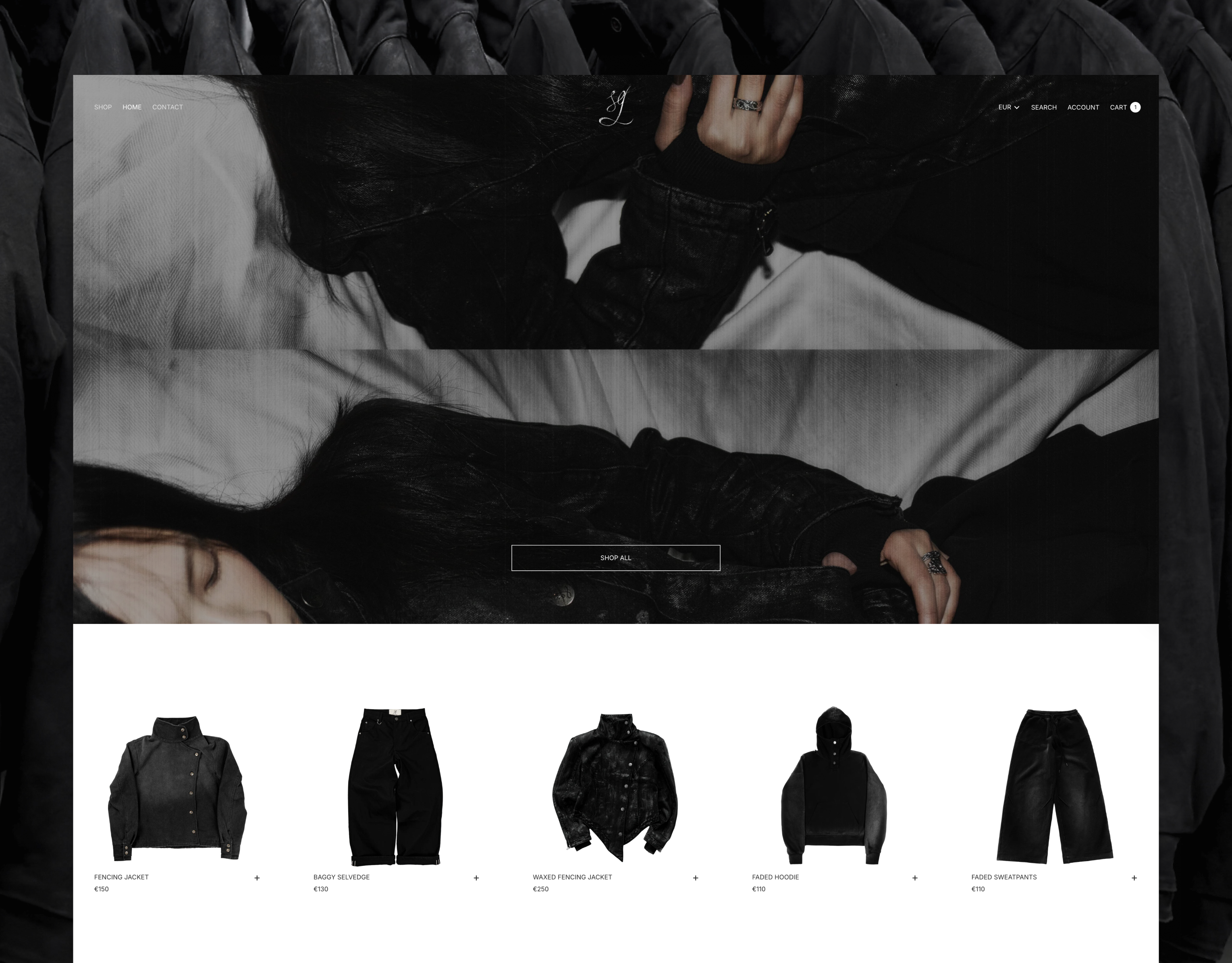 Example of Fashion E-commerce Shopify Redesign. CRO Strategy. Soul Gallery