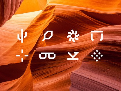 Sunglass Company Icon Set