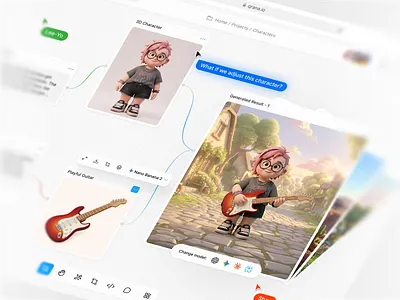 Qrana Labs - AI Workspace Dashboard ai aiworkspace artificialintelligence canvasai canvasui chatgpt creativeui dashboarddesign dashboardui gemini generativeai imagegenerator interfacedesign lightmode nanobanana productdesign saasdesign uidesign uxdesign uxui