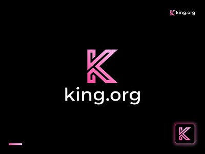 King.org, (letter k) Modern Logo Design Concept branding illustration k app icon k icon k letter k letter logo k logo company k logo mark k mark k monogram king logo king.org logo letter k logo logo design logo make minimal k logo modern k logo simple k logo vector