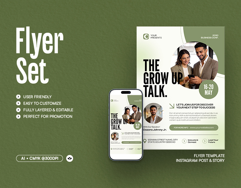 Business Talk Flyer