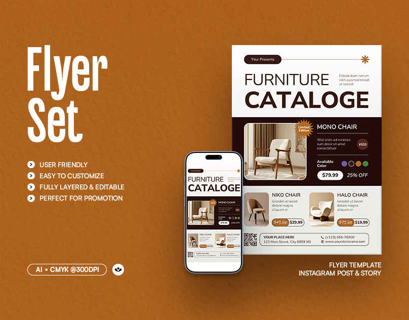Furniture Catalogue Flyer
