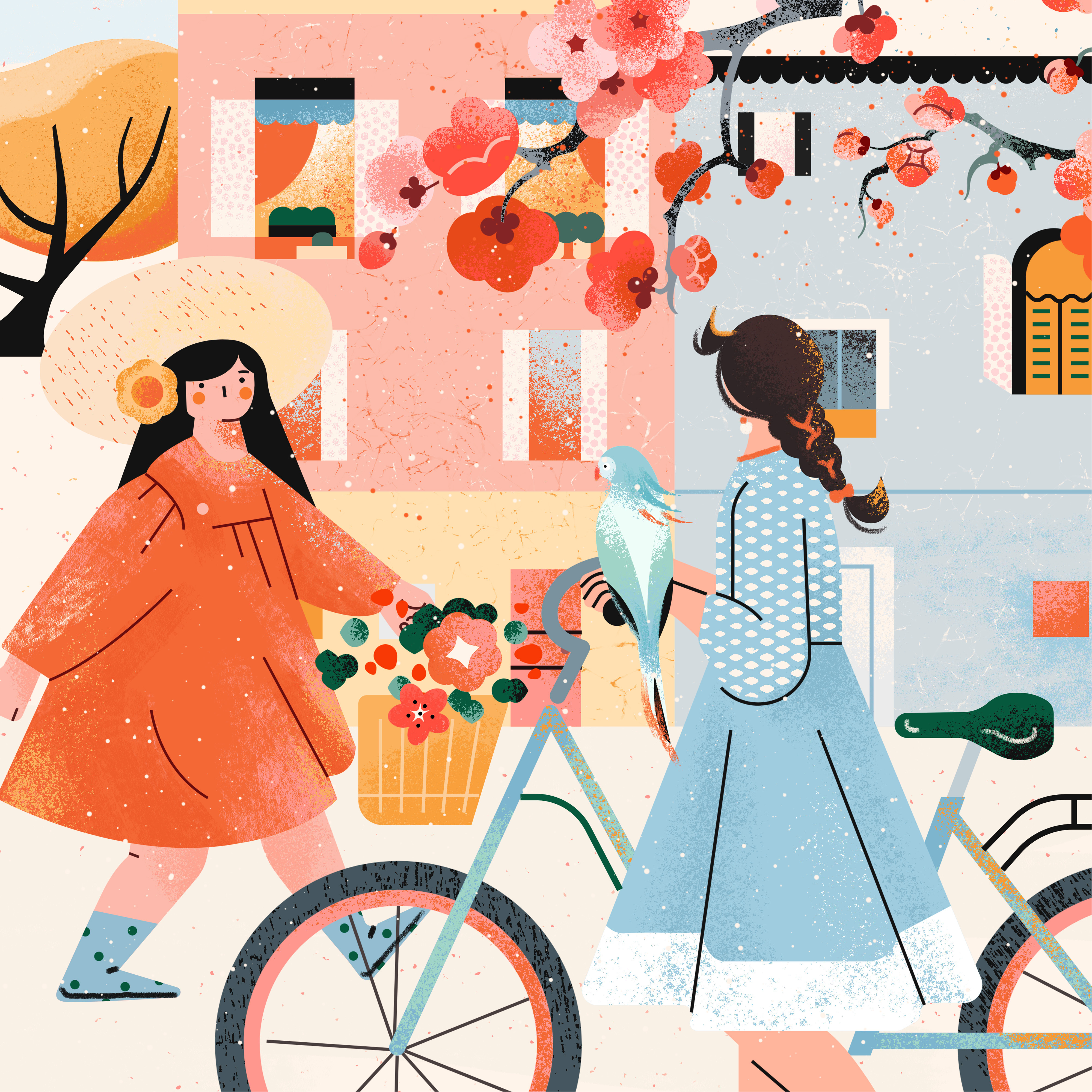 小园素 Xiaoyuan Su · Modern Scene – 花事