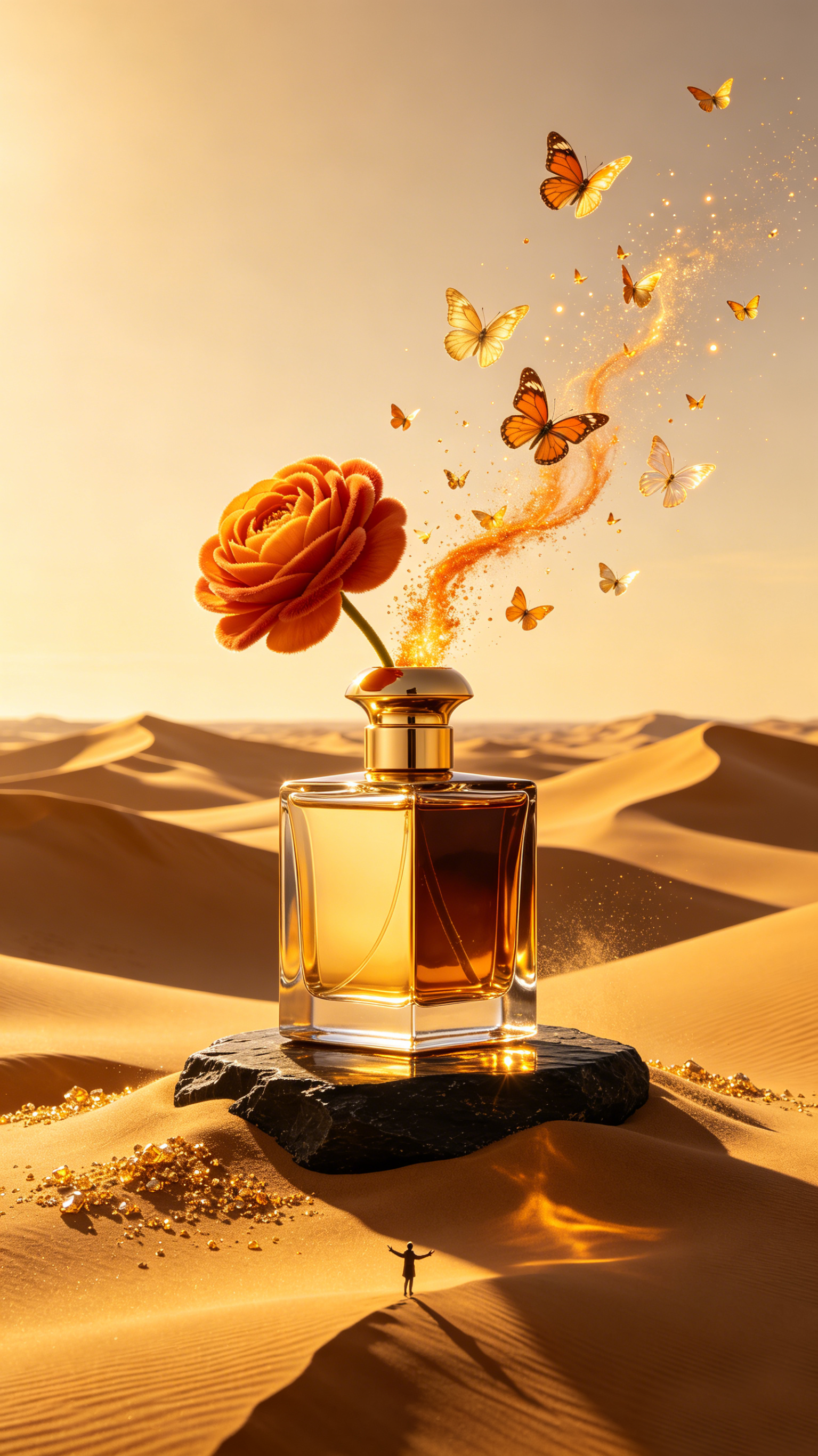 香水海报创意设计