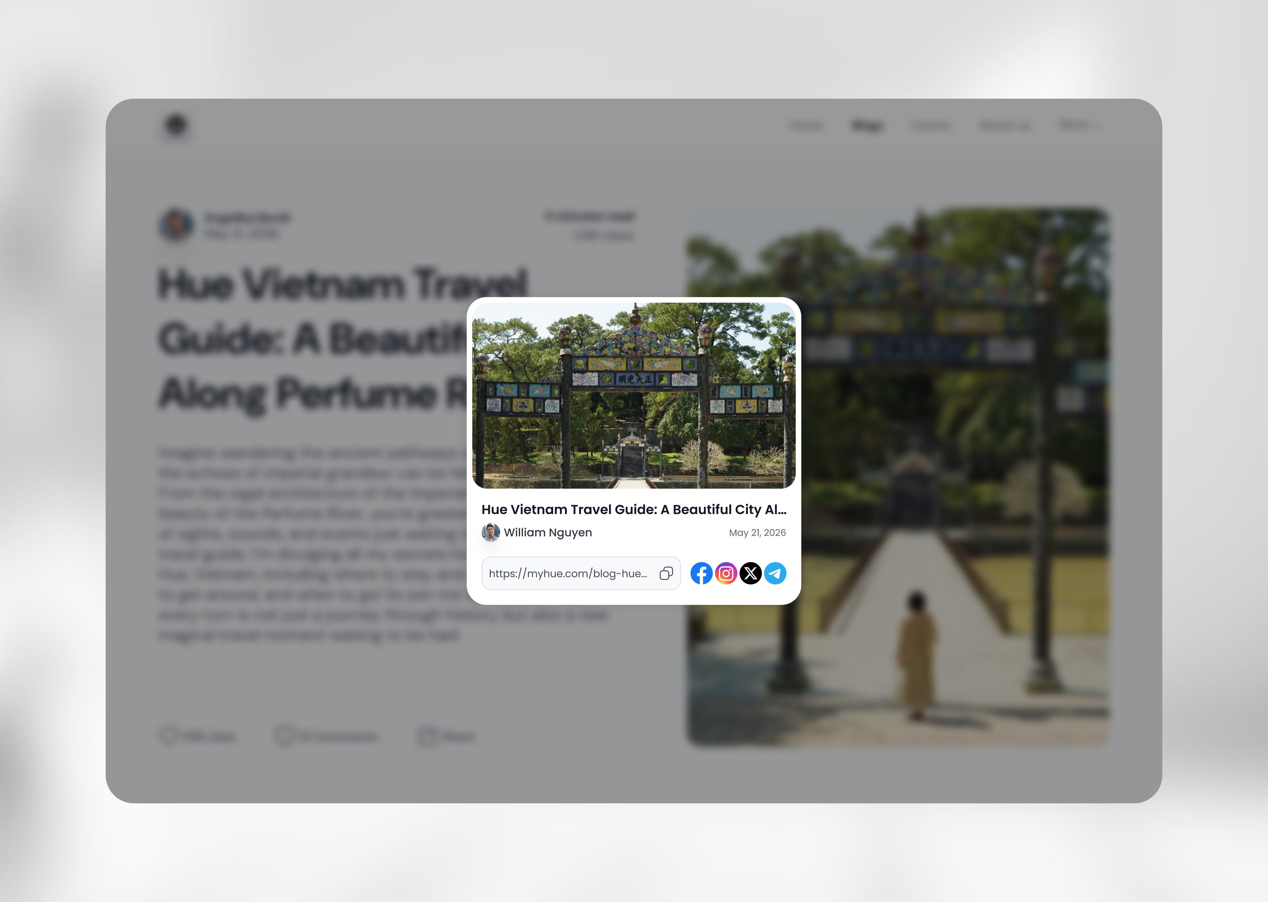 Social Share - Daily UI Challenge #010