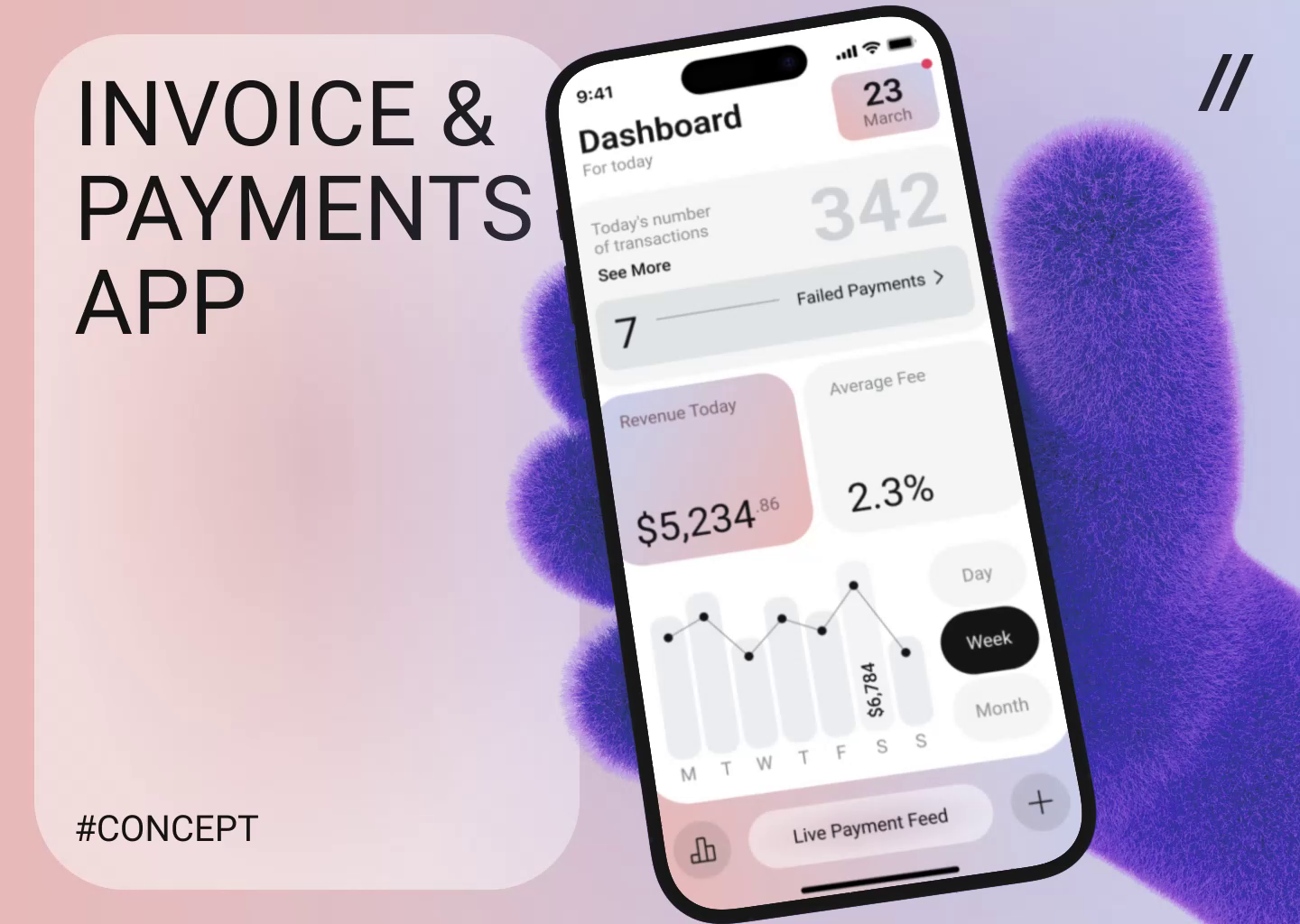 Finance Mobile iOS App Design