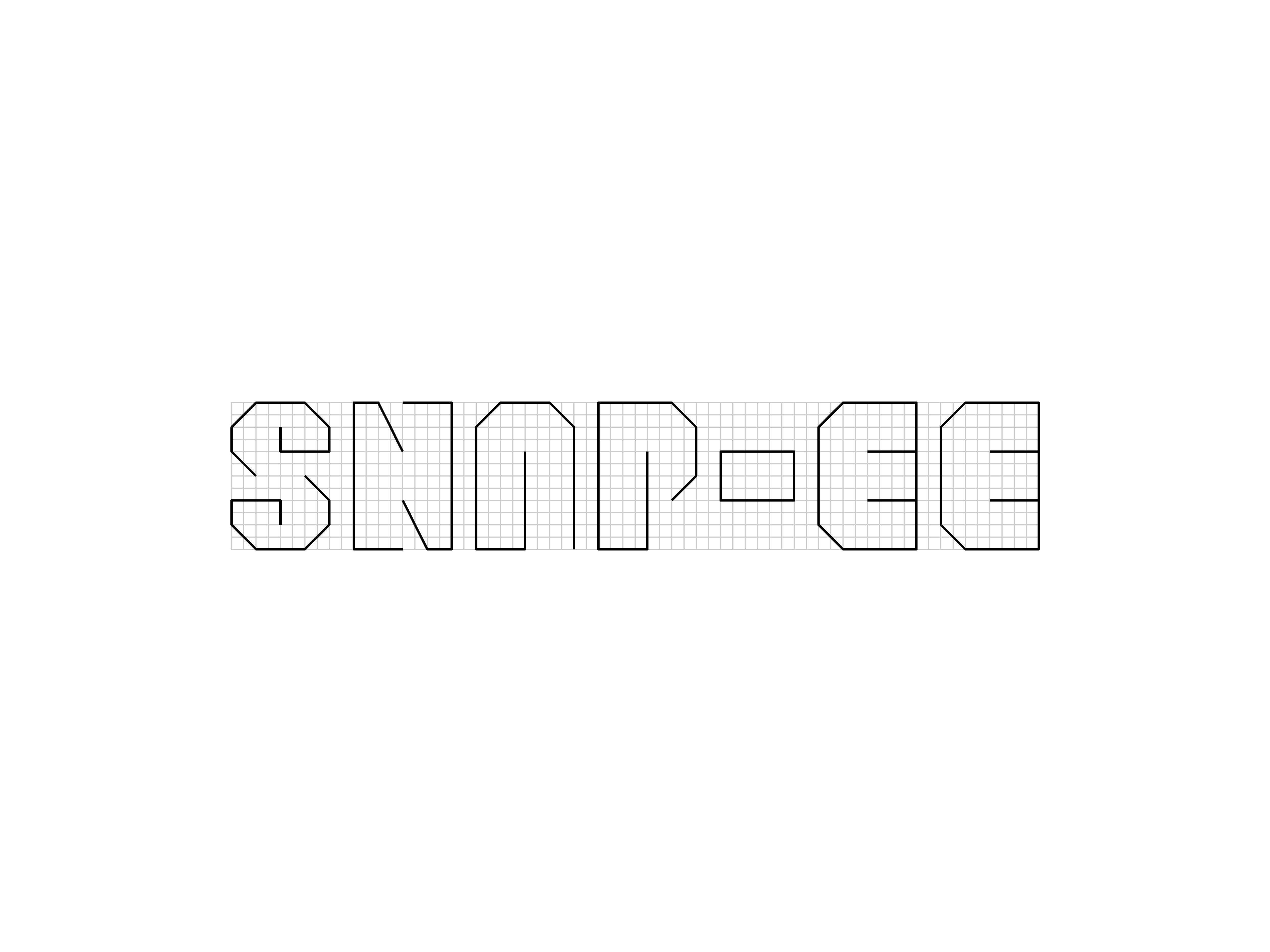 Snap-ee: Wordmark Grid Drawing grid grid construction grid layout grid logo letterform logo logo design logotype snapee type design typography wordmark